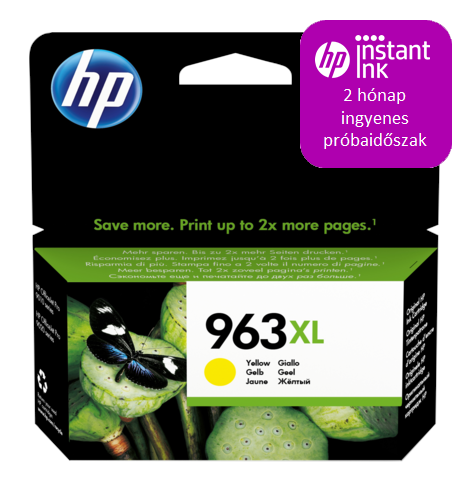 HP 3JA29AE (963XL) sárga tintapatron