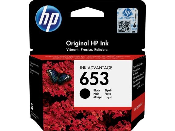 HP 3YM75AE (653) fekete tintapatron