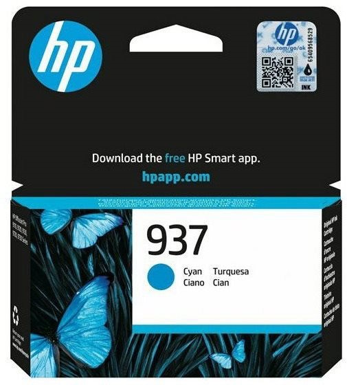 HP 4S6W2NE cián tintapatron