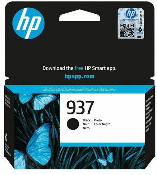 HP 4S6W5NE fekete tintapatron