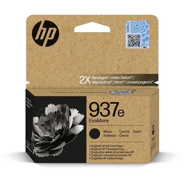 HP 4S6W9NE fekete tintapatron
