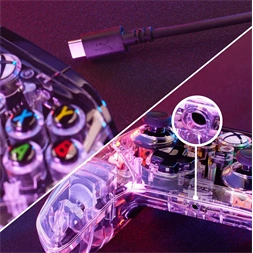 HP 7D6H2AA HyperX Clutch Gladiate PS5/Xbox One/Xbox Series vezetékes RGB kontroller