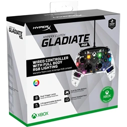 HP 7D6H2AA HyperX Clutch Gladiate PS5/Xbox One/Xbox Series vezetékes RGB kontroller