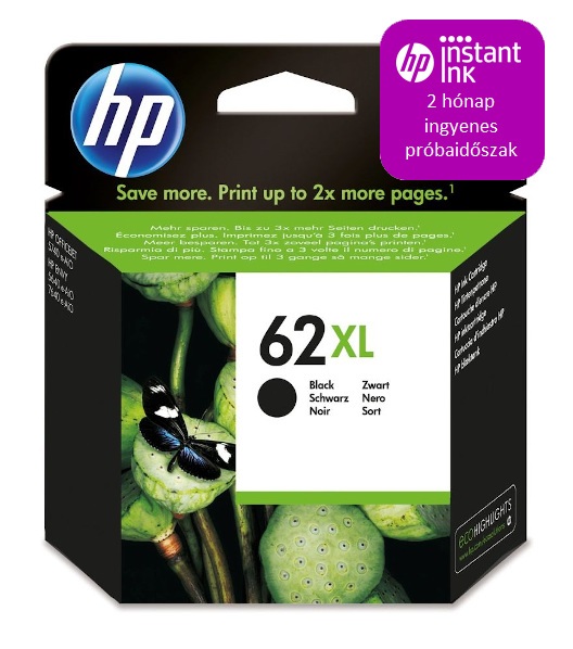 HP C2P05AE (62XL) fekete nagykapacítású tintapatron