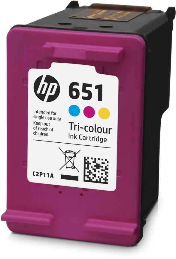 HP C2P11AE (651) háromszínű tintapatron