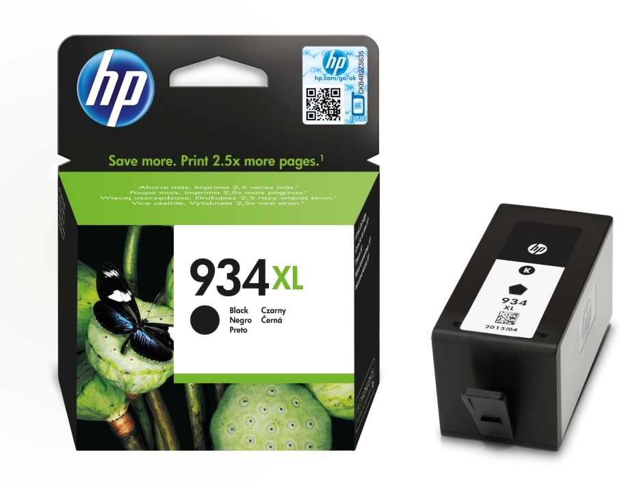 HP C2P23AE (934XL) fekete nagykapacítású tintapatron
