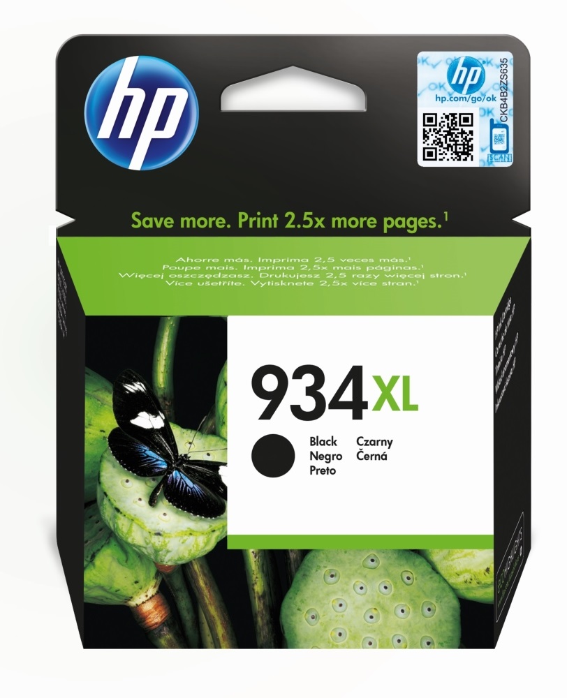 HP C2P23AE (934XL) fekete nagykapacítású tintapatron