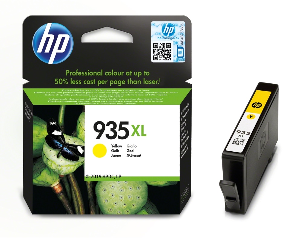 HP C2P26AE (935XL) sárga nagykapacítású tintapatron