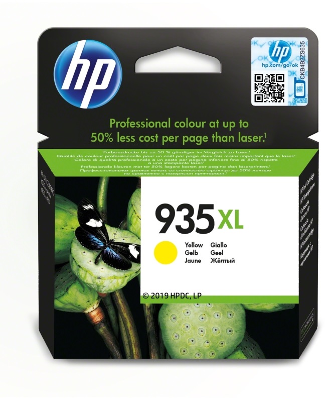 HP C2P26AE (935XL) sárga nagykapacítású tintapatron