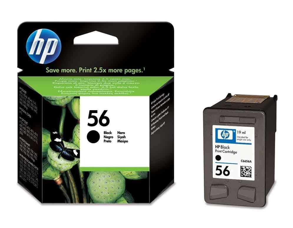 HP C6656AE (56) fekete tintapatron
