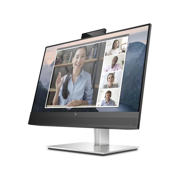 HP 23,8" E24mw G4 Conferencing FHD IPS DP/HDMI/VGA/USB fekete-ezüst LED monitor