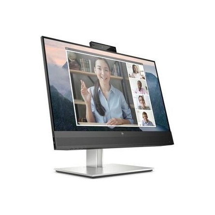 HP 23,8" E24mw G4 Conferencing FHD IPS DP/HDMI/VGA/USB fekete-ezüst LED monitor