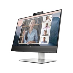 HP 23,8" E24mw G4 Conferencing FHD IPS DP/VGA/HDMI/USB fekete-ezüst LED monitor