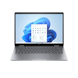 HP ENVY x360 14-fc0005nh 14"2.8K/Intel Core Ultra 7 155U/32GB/1TB/Int.VGA/Win11/ezüst laptop