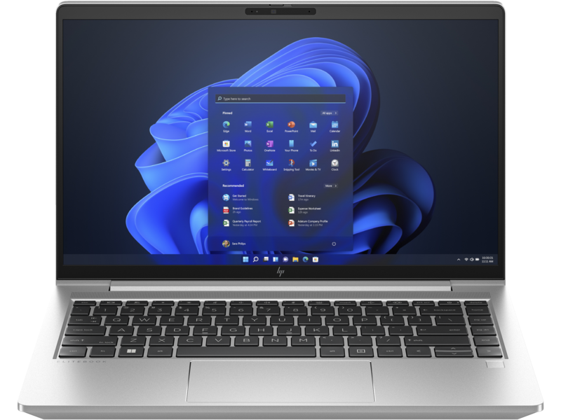 HP EliteBook 640 G10 14"FHD/Intel Core i5-1335U/8GB/512GB/Int.VGA/FreeDOS/ezüst laptop