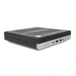 HP EliteDesk 800 G3 Micro/i5-6th/8GB/256GB SSD/Win Pro COA/fekete asztali számítógép (Használt A+)