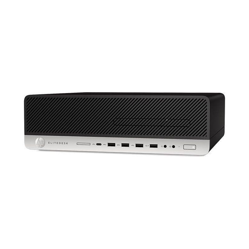 HP EliteDesk 800 G3 SFF/i5-6600/8GB/256GB SSD/Win Pro COA/fekete asztali számítógép (Használt A+)