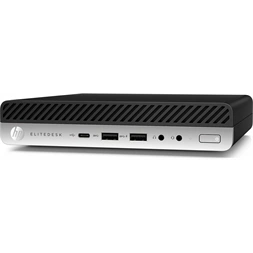 HP EliteDesk 800 G4 Micro/i5-8th/16GB/512GB/Win Pro COA/fekete asztali számítógép (Használt A+)