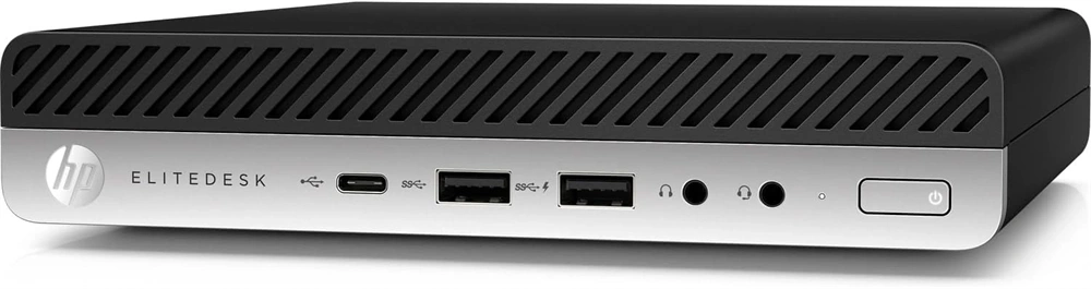 HP EliteDesk 800 G4 Micro/i5-8th/16GB/512GB/Win Pro COA/fekete asztali számítógép (Használt A+)