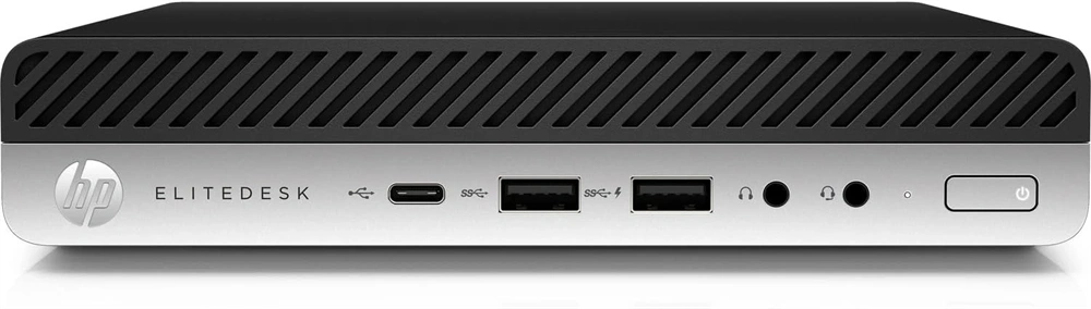 HP EliteDesk 800 G4 Micro/i5-8th/16GB/512GB/Win Pro COA/fekete asztali számítógép (Használt A+)