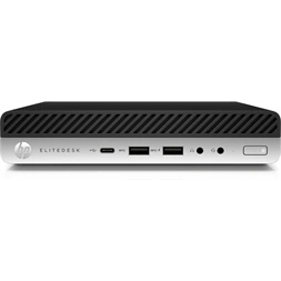 HP EliteDesk 800 G4 Micro/i5-8th/8GB/256GB/Win Pro COA/fekete asztali számítógép (Használt A+)