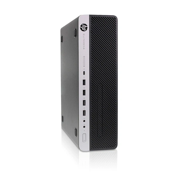 HP EliteDesk 800 G4 SFF/i5-8500T/16GB/256GB/Win Pro COA/fekete asztali számítógép (Használt A+)
