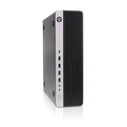 HP EliteDesk 800 G4 SFF/i5-8500T/16GB/256GB/Win Pro COA/fekete asztali számítógép (Használt A+)
