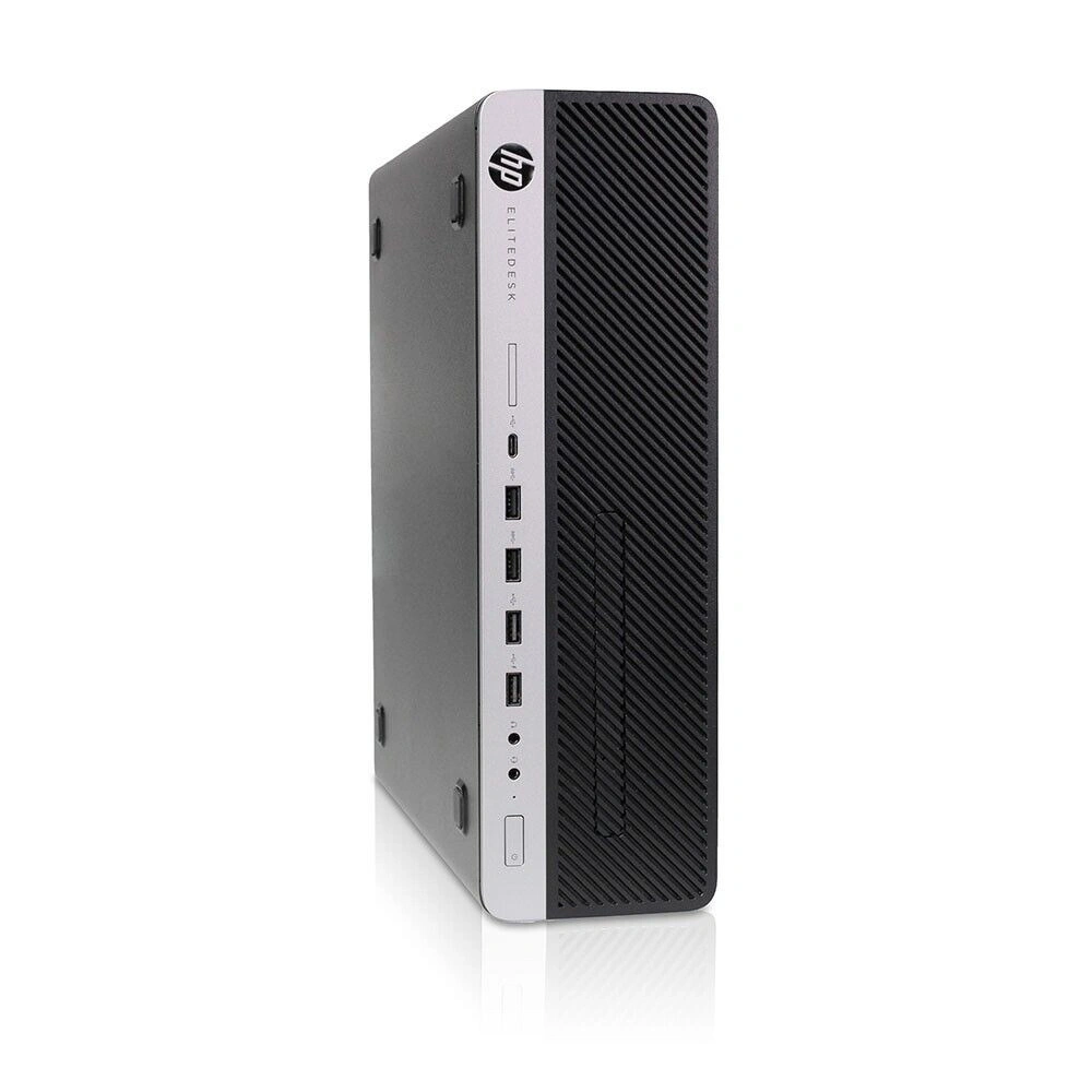 HP EliteDesk 800 G4 SFF/i5-8th/16GB/512GB/Win Pro COA/fekete asztali számítógép (Használt A+)