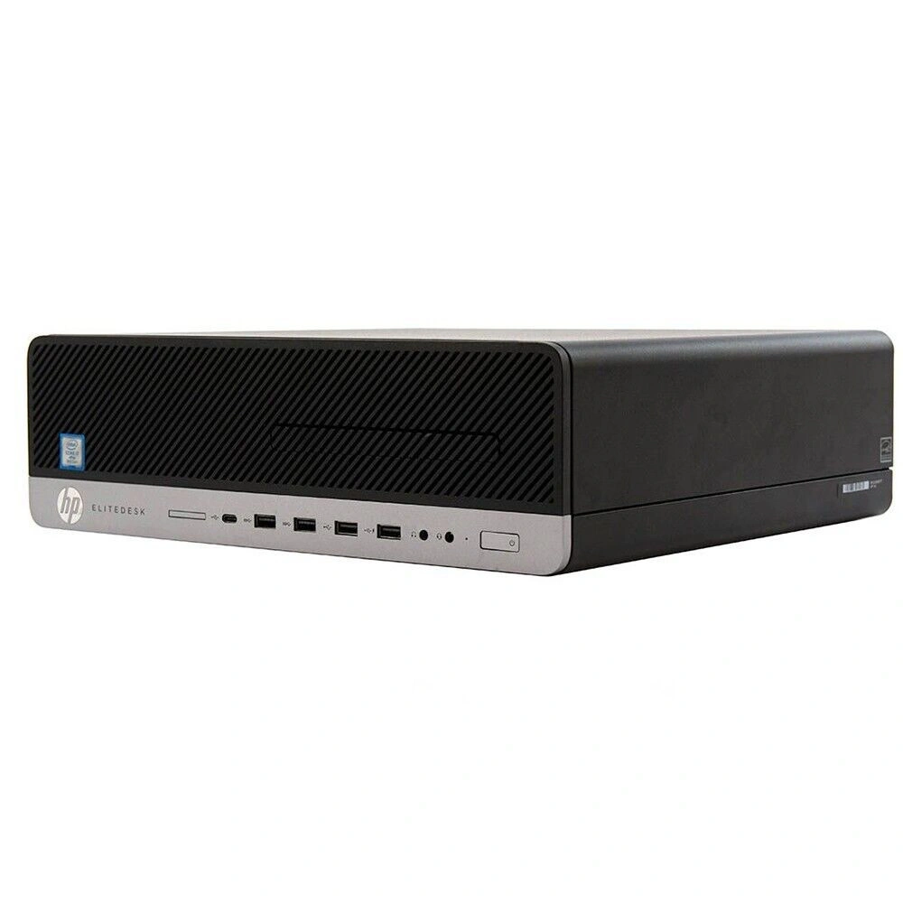 HP EliteDesk 800 G4 SFF/i5-8th/16GB/512GB/Win Pro COA/fekete asztali számítógép (Használt A+)