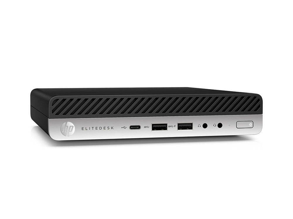 HP EliteDesk 800 G5 Micro/i5-9500/16GB/512GB SSD/Win Pro COA/fekete asztali számítógép (Használt A+,felújított)