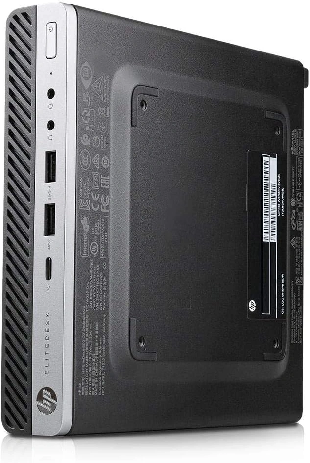 HP EliteDesk 800 G5 Micro/i5-9th/16GB/512GB SSD/Win Pro COA fekete asztali számítógép (Használt A)