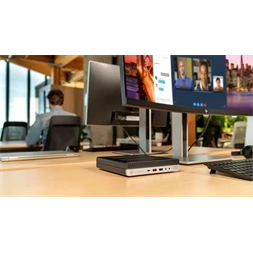 HP EliteDesk 800 G5 Micro/i5-9th/16GB/512GB SSD/Win Pro COA fekete asztali számítógép (Használt A)