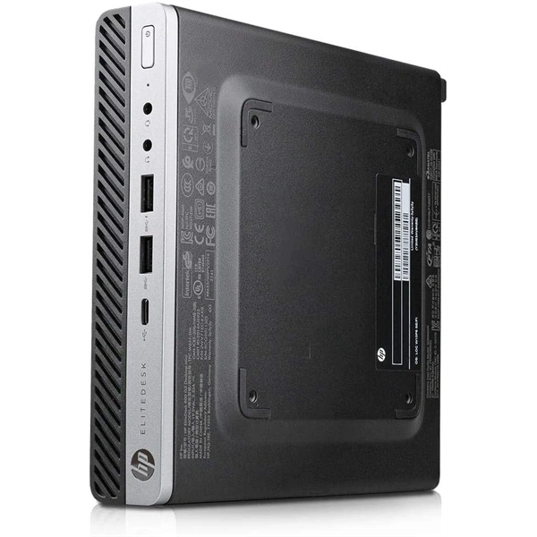 HP EliteDesk 800 G5 Micro/i5-9th/8GB/256GB SSD/Win Pro COA fekete asztali számítógép (Használt A)