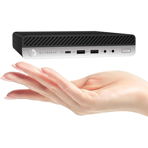 HP EliteDesk 800 G5 Micro/i5-9th/8GB/256GB SSD/Win Pro COA fekete asztali számítógép (Használt A)