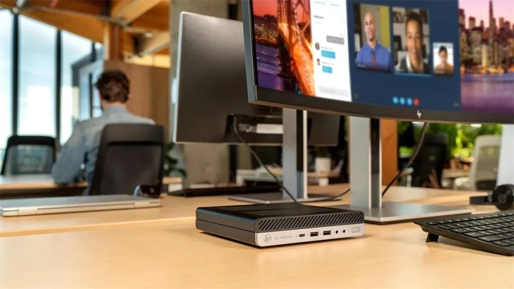 HP EliteDesk 800 G5 Micro/i5-9th/8GB/256GB SSD/Win Pro COA fekete asztali számítógép (Használt A)