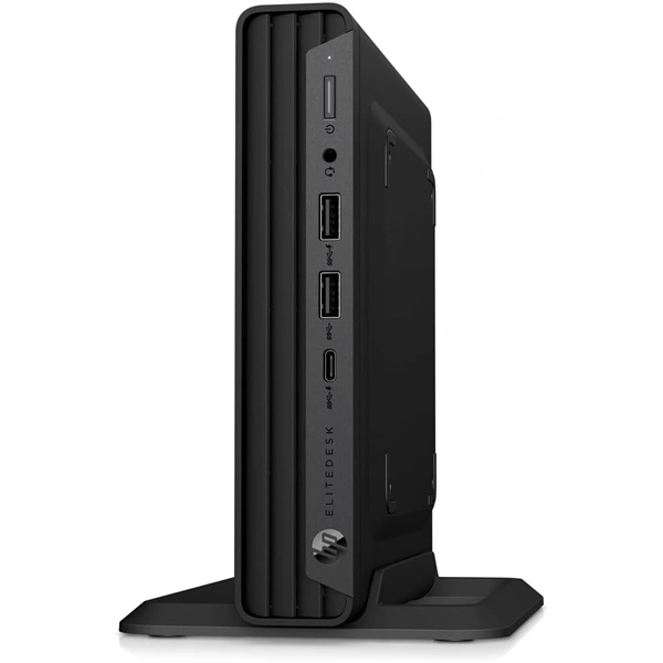 HP EliteDesk 800 G6 Micro/i5-10500T/16GB/256GB SSD/Win Pro COA/fekete asztali számítógép (Használt A+)