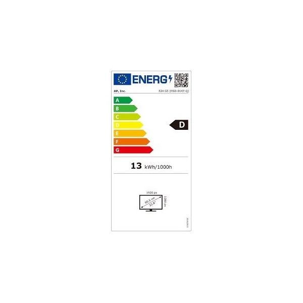 HP 23,8" EliteDisplay E24 G5 FHD IPS DP/HDMI/USB fekete-ezüst LED monitor