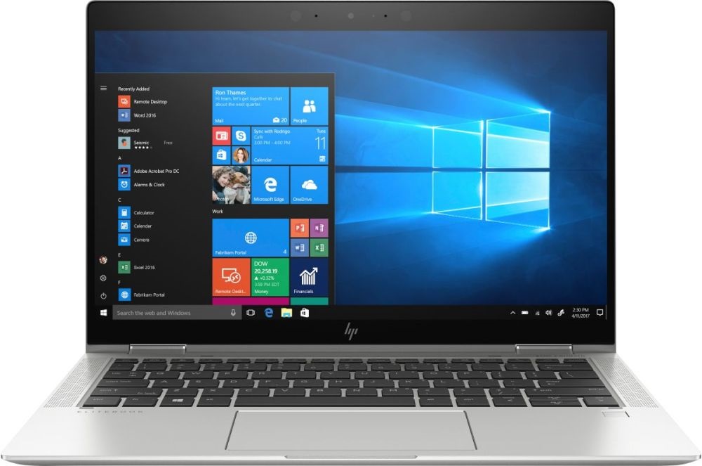HP Elitebook Folio 1030 x360 G4 13,3"FHD/Intel Core i5-8265U/8GB/256GB/Int. VGA/Win10 Pro/ezüst laptop