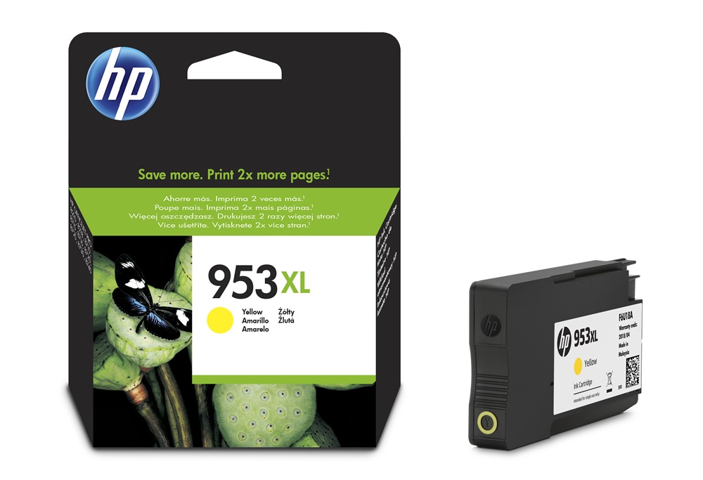 HP F6U18AE (953XL) sárga tintapatron