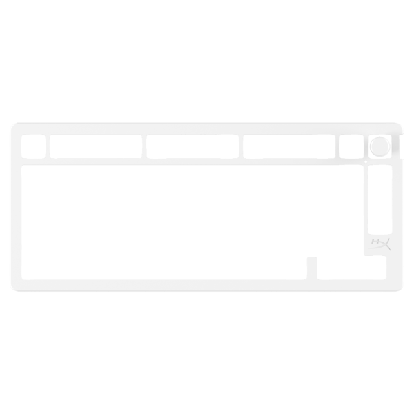 HP HYPERX Alloy Rise 75 fehér felső lemez