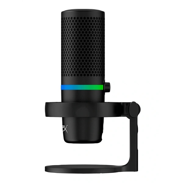 HP HYPERX DuoCast RGB fekete vezetékes mikrofon