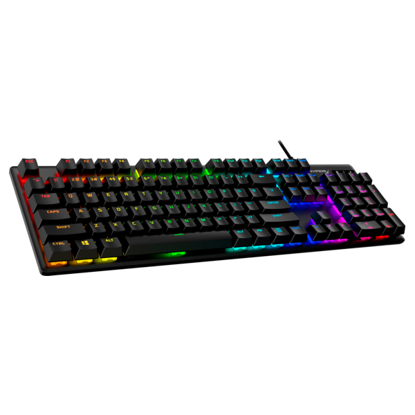 HP HYPERX PBT amerikai lokalizáció fekete teljes billentyűkészlet