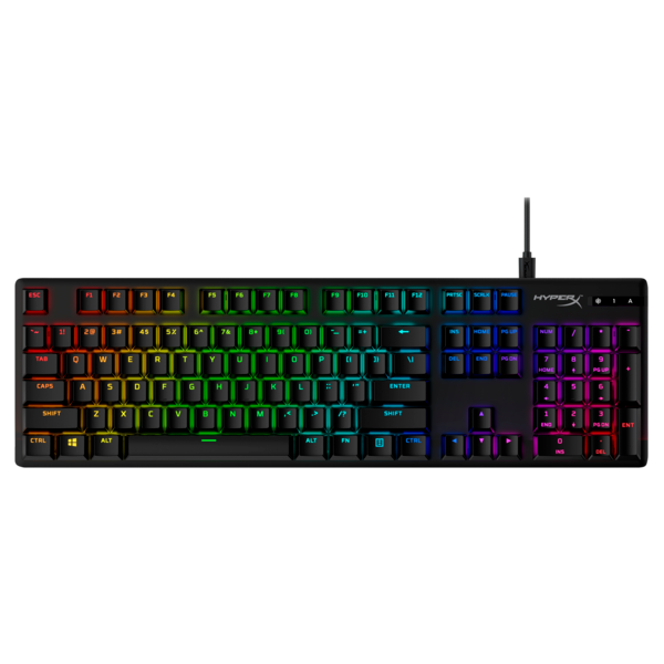 HP HYPERX PBT brit lokalizáció fekete teljes billentyűkészlet
