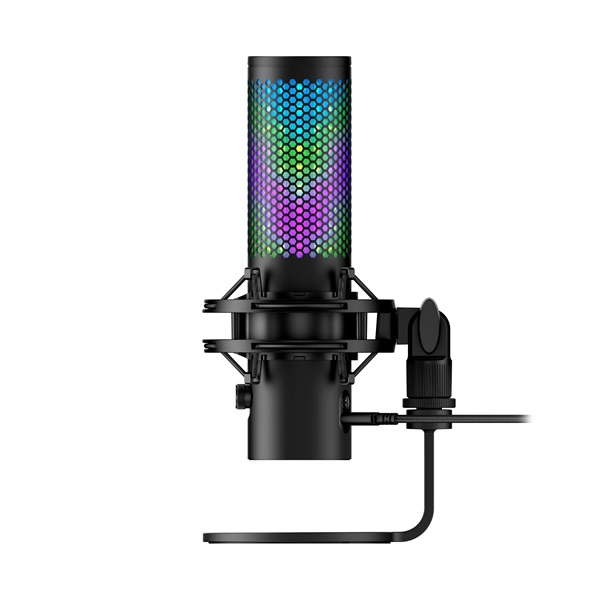 HP HYPERX QuadCast 2 S RGB fekete vezetékes mikrofon