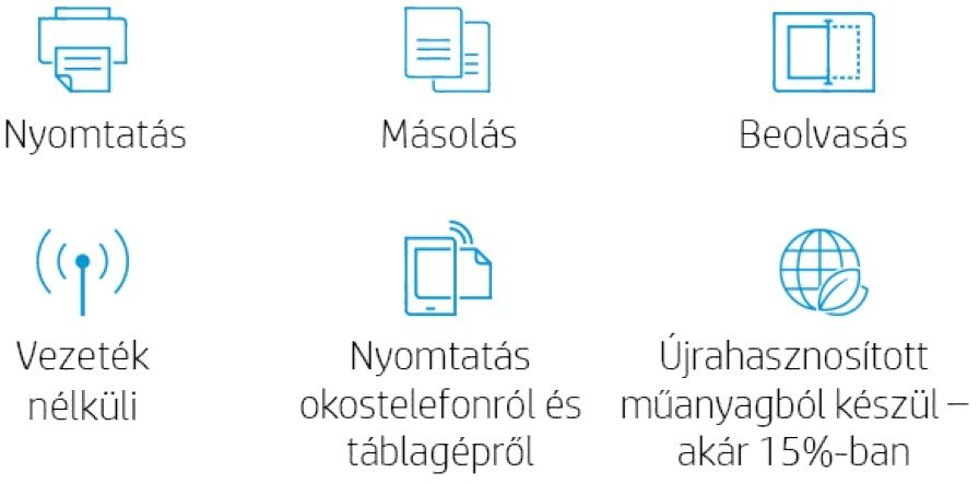 HP OfficeJet 8012E All-in-One multifunkciós tintasugaras Instant Ink ready nyomtató