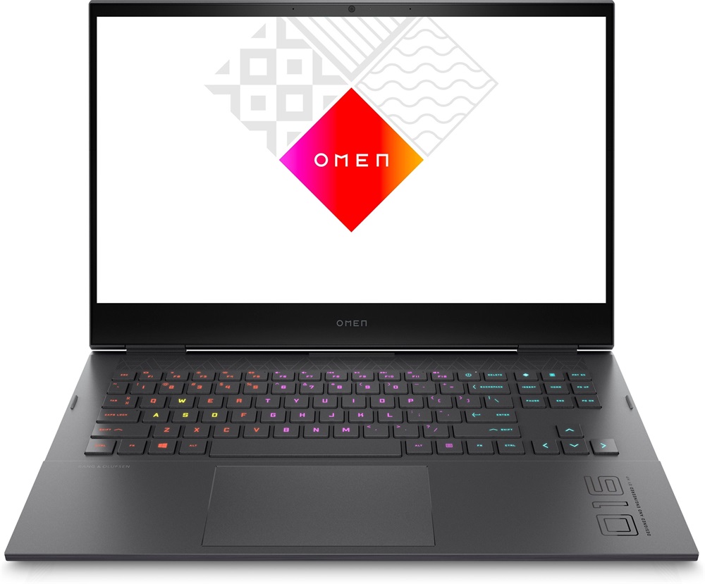 HP Omen 16-b0002nh 16,1"FHD/Intel Core i7-11800H/16GB/512GB/RTX 3060 6GB/DOS/fekete laptop