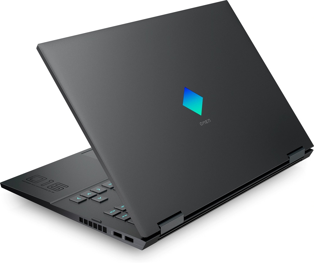 HP Omen 16-b0002nh 16,1"FHD/Intel Core i7-11800H/16GB/512GB/RTX 3060 6GB/DOS/fekete laptop
