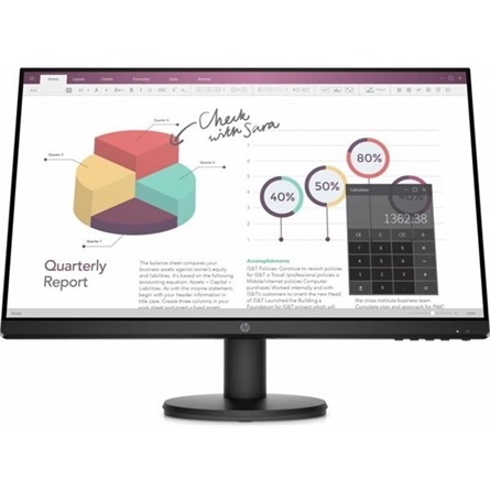 HP 23,8" P24v G4 FHD IPS VGA/HDMI fekete monitor