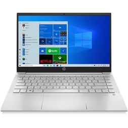 HP Pavilion 14-ec0005nh 14"FHD/AMD Ryzen 5-5500U/8GB/512GB/Int. VGA/Win10/ezüst laptop