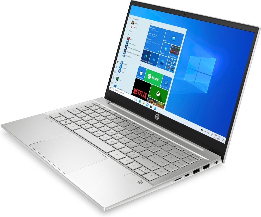 HP Pavilion 14-ec0005nh 14"FHD/AMD Ryzen 5-5500U/8GB/512GB/Int. VGA/Win10/ezüst laptop